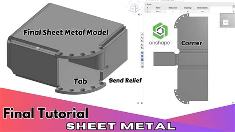 sheet metal edges onshape